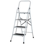Escalera Tubular, Plegable, 4 Peldaños, Pretul
