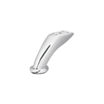 Pata Para Sofa Y Mueble, Cromo, 90 Mm