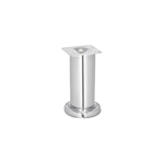 Pata Para Sofa Y Mueble, Cromo, 120 Mm