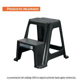 Taburete Ligero De Plastico, 2 Peldaños
