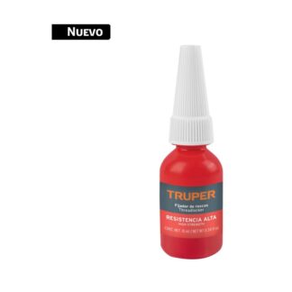 Fijador De Roscas, Permanente, 10 ml, Rojo, Truper