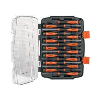 Juego Con 15 Desarmadores Largos De Precision, Truper