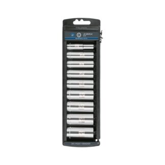 Juego De 9 Dados Largos Cuadro 3/8 mm, Truper