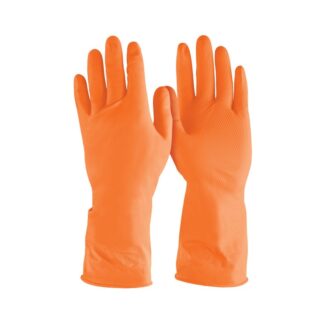 Guantes De Latex Para Limpieza, G, Truper