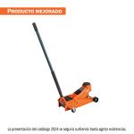 Gato Hidraulico De Patin 3T Profesional, Elev Rapida, Truper