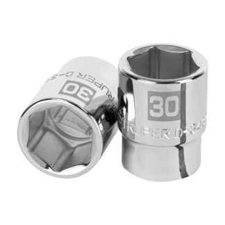Dado De 30 mm, 6 Puntas, Cuadro 3/4, Truper