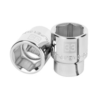 Dado De 33 mm, 6 Puntas, Cuadro 3/4, Truper