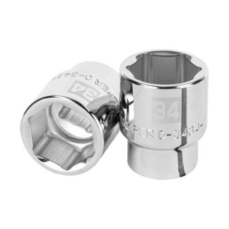 Dado De 34 mm, 6 Puntas, Cuadro 3/4, Truper