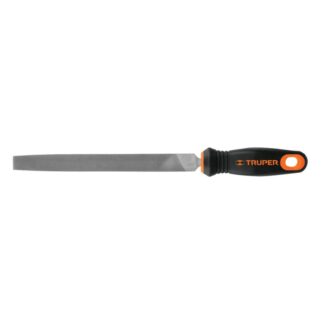 Lima Plana Bastarda 8 Con Mango Doble Inyeccion, Truper