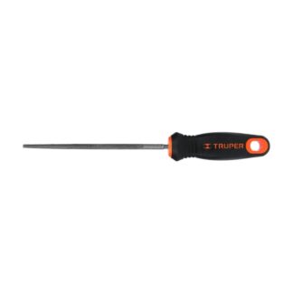 Lima Redonda Bastarda 6 Con Mango Doble Inyeccion, Truper