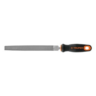 Lima Media Cana Bastarda 8 Mango Doble Inyeccion, Truper