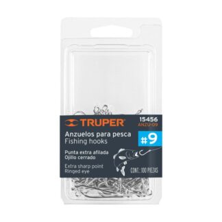 Blister Con 100 Anzuelos Para Pesca # 9, Truper