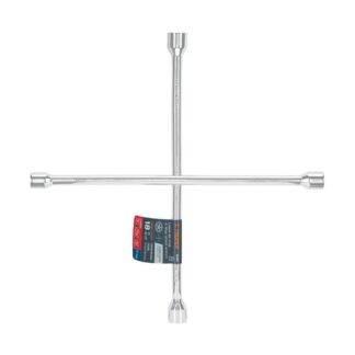 Llave De Cruz 18 Pulida Y Cromada, Truper