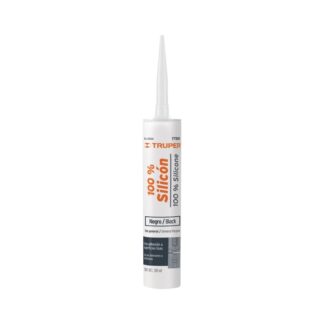 Sellador Negro 100% Silicon De 280 ml, Truper