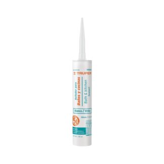 Sellador Blanco Para Banos Y Cocinas, 280 ml, Truper