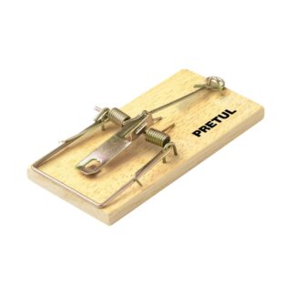 Bolsa Con 2 Trampas De 4 De Madera Para Raton, Pretul