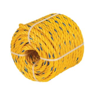 Kilo De Cuerda Amarilla De Polipropileno 16mm, Rollo 1kg
