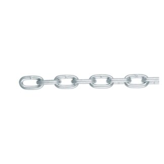 2 Metros De Cadena Galvanizada De 5/16, Fiero