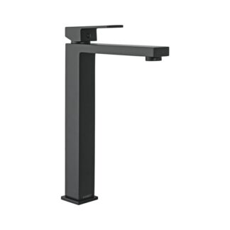 Monomando Alto Para Lavabo, Negro