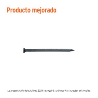 Kilo De Clavos Para Concreto 2-1/2 Negros, Caja De 25 kg