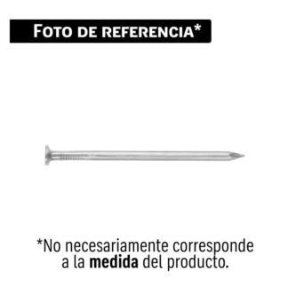 Bolsa Con 1 kg De Clavo Estandar 2 Con Cabeza, Fiero