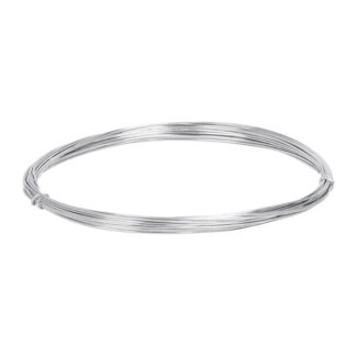 Rollo De 30 G De Alambre Galvanizado Calibre 22, En Bolsa