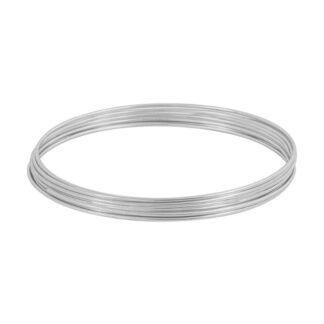 Rollo De 30 G De Alambre Galvanizado Calibre 16, En Bolsa