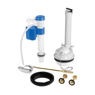 Jgo De Reparacion P/WC, C/Valv Ajuste Y Tornillos Metalicos