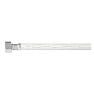 Manguera Lavabo/Fregadero, Vinilo Blanco, 1/2 X 1/2, 55 cm