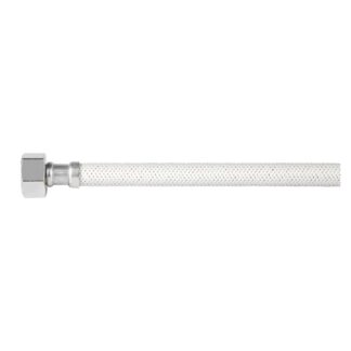 Manguera Lavabo/Fregadero, Vinilo Blanco, 1/2X1/2, 100 cm