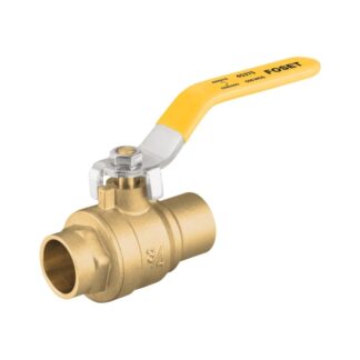 Valvula De Esfera De Laton Soldable De 3/4, Alta Presion