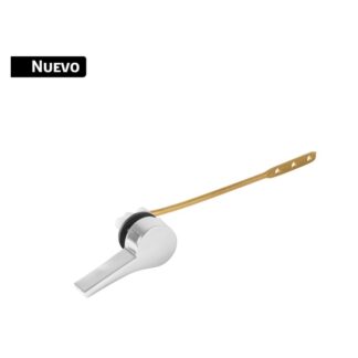 Palanca Minimalista De Zinc Cromada Para WC