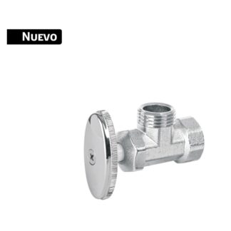Llave Angular De Zamak Cromada 1/2, De Compresion