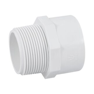 Adaptador Macho De PVC De 1-1/2, Foset