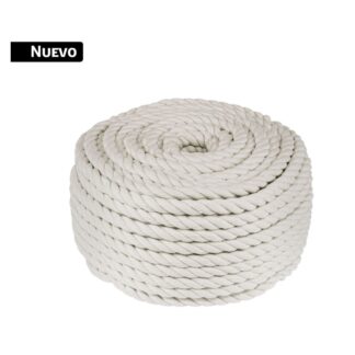 Piola De Algodon De 8 mm, Rollo, Natural, 1 kg, Fiero