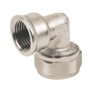 Codo 90 De Laton Para Pealpe, 1/2, Hembra