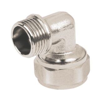 Codo 90 De Laton Para Pealpe, 1/2, Macho