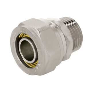 Conector De Laton Para Pealpe, 1/2, Macho