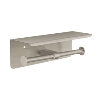 Portarrollo Doble En Satin Con Soporte Para Celular, Riviera