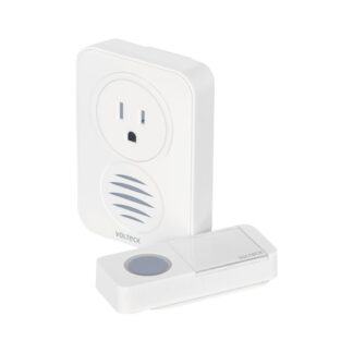 Timbre Inalambrico Con Receptor Para Enchufar, 1 Tono