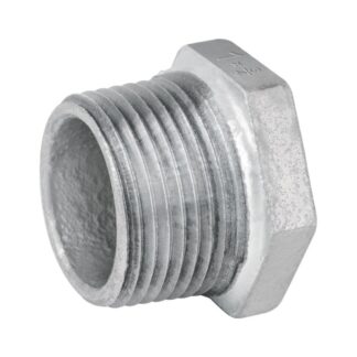 Reduccion Bushing Acero Galvanizado 1X 3/4, Foset
