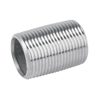 Niple De Acero Galvanizado 3/4 Cuerda Corrida, Foset