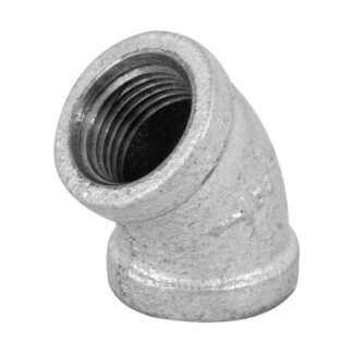 Codo 45 Acero Galvanizado De 1/2, Foset
