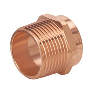 Conector De Cobre De Rosca Exterior 1, Foset Basic