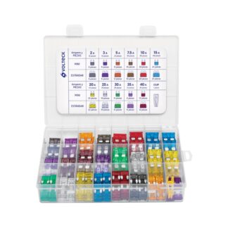 Juego De Fusibles Automotrices Estandar Y Mini, 300 Piezas