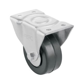 Rodaja Hule 3, Placa Fija Con Balero, Carga 60 kg, Fiero