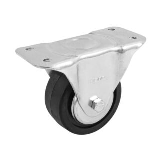 Rodaja Hule 4, Placa Fija Con Balero, Carga 100 kg, Fiero