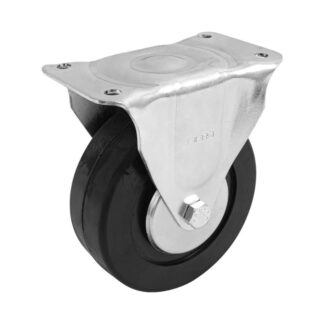 Rodaja Hule 6, Placa Fija Con Balero, Carga 150 kg, Fiero