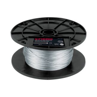 Metro De Cable Rigido 1/16 De Acero 7X7 Hilos, 300 M, Fiero