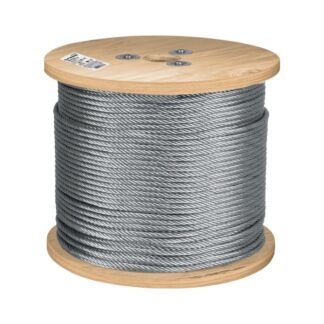 Metro De Cable Flexible 1/4 De Acero 7X19 Hilos, 300 M